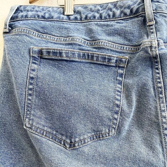 Torrid Jean Shorts Womens 20 Blue A Line High Rise Shortie Denim Medium Wash - Picture 6 of 8
